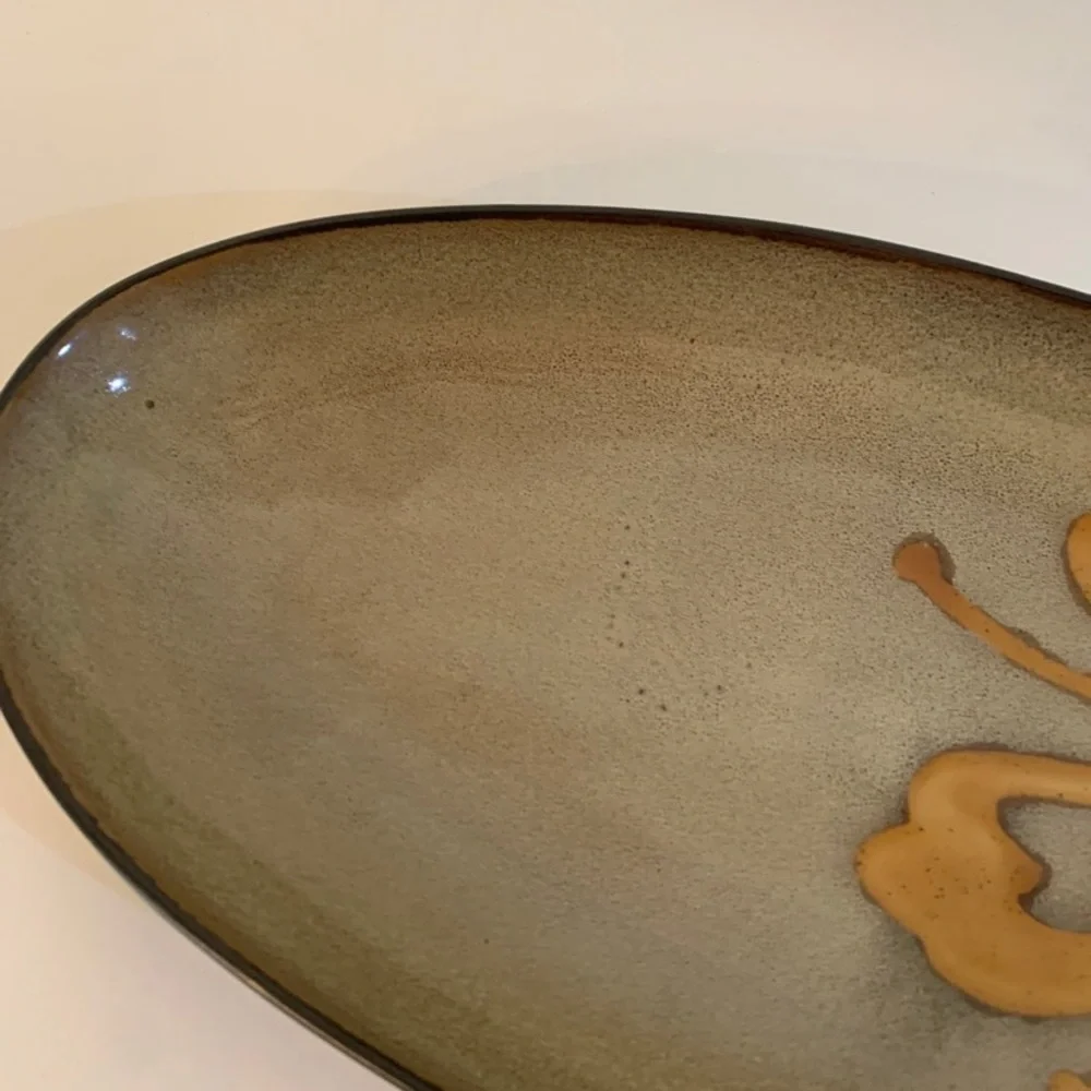 Pier 1 Imports Kioko Oval Stoneware Platters .